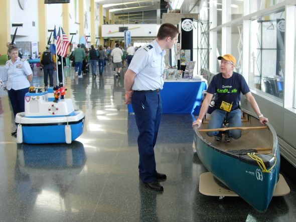 Canoecopia simulator
