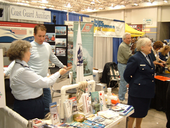 Fishing Expo booth