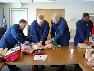 CPR training