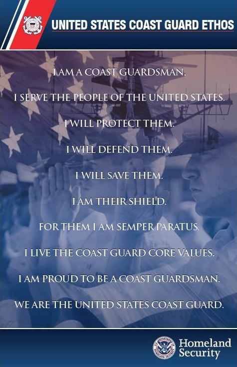 image of US Coast Guard Ethos
