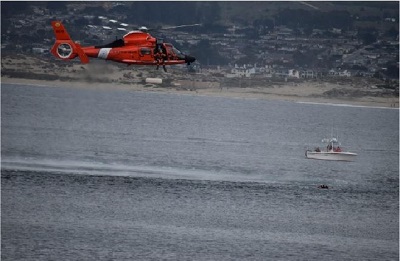 Air Station San Francisco, Station Monterey and Aux vessel #474 during practice of National Safe Boating Week May 2019