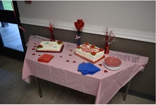 Valentine's Party 2020 at Station Monterey and special Valentine's Cake