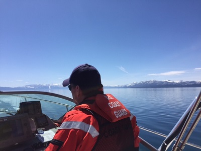 Tom on Lake Tahoe