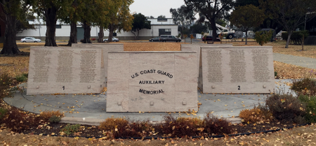 Auxiliary Memorial on Coast Guard Island