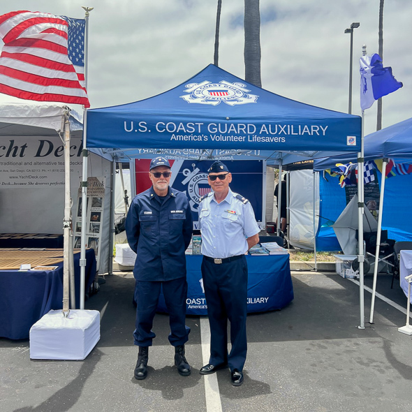 two flotilla members