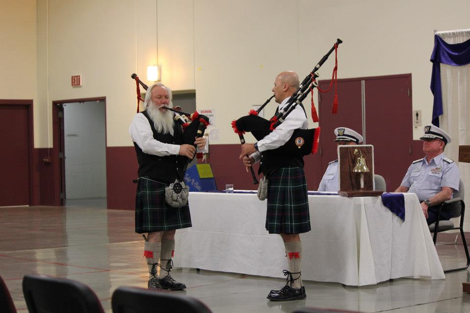 The Caledonian Pipes and Drums