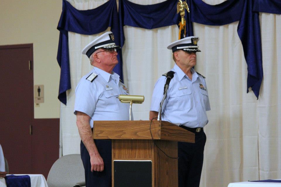 Division Commander Dave Hansen and District 13 Commodore Dean Wimer