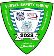 Vessel Safety Check decal