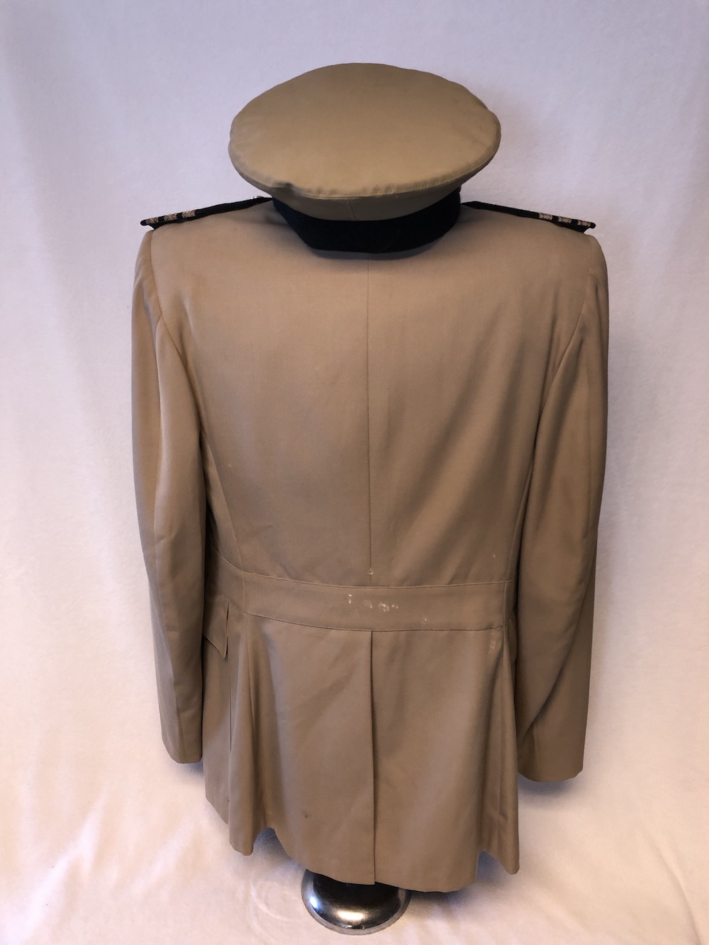 Uniform Service Dress Khaki 1969 back view