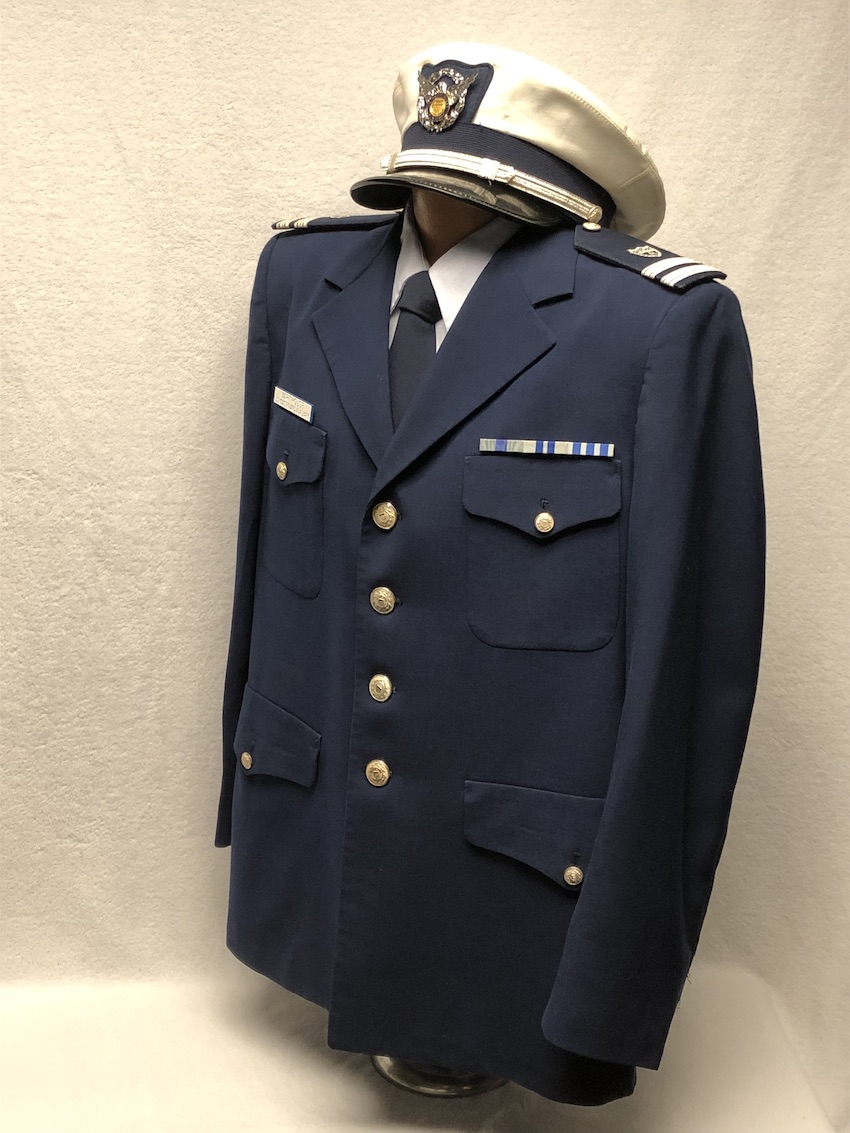 Uniform Service Dress Blue 1978 left side view