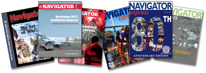 Images of a few copies of The Navigator Magazines