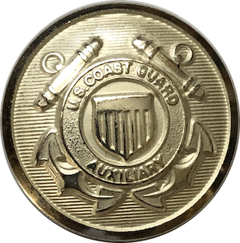 USCGA Silver Button 24 Line Front