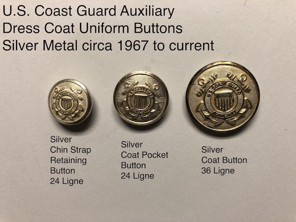 USCGA Silver Button Collection Front