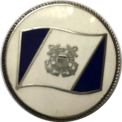 USCGA Yachting Cap Button Front