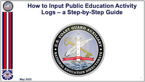 How to Enter PE Activity into Aux Data II