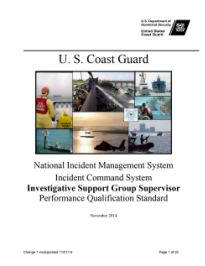 Investigative Support Group Supervisor PQS