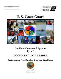 Document Unit Leader PQS Workbook Cover